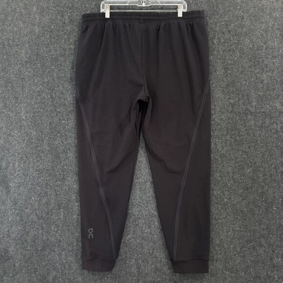 On Cloud Running Jogger Men's XL Black Movement Athletic Pants Drawstring - Picture 3 of 14